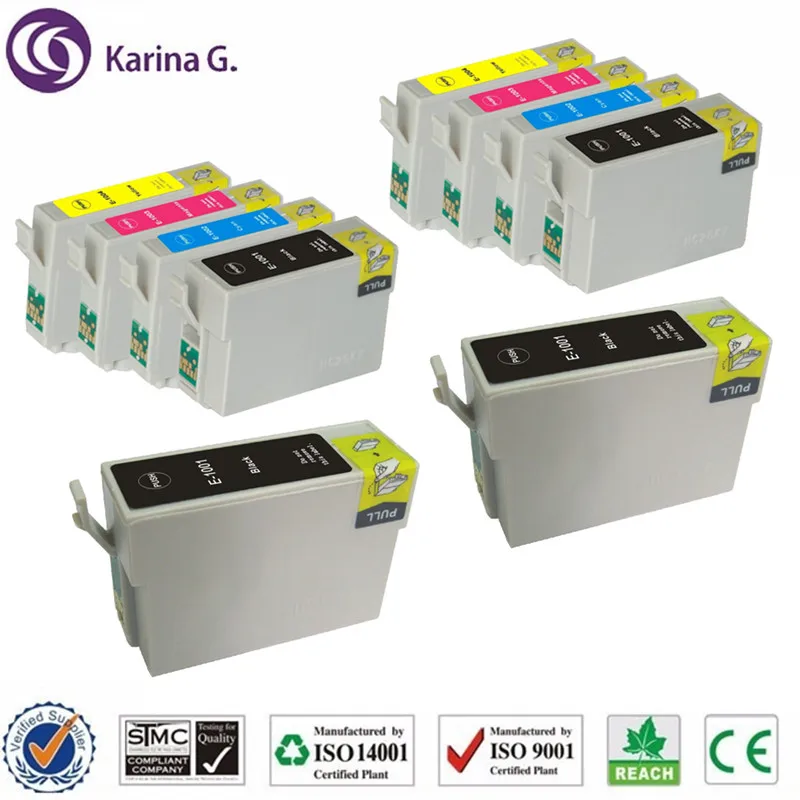 Чернильный картридж совместимый с T1001 T1001-T1004 подходит для B40W B1100 BX310FN BX600FW BX610FW SX515W