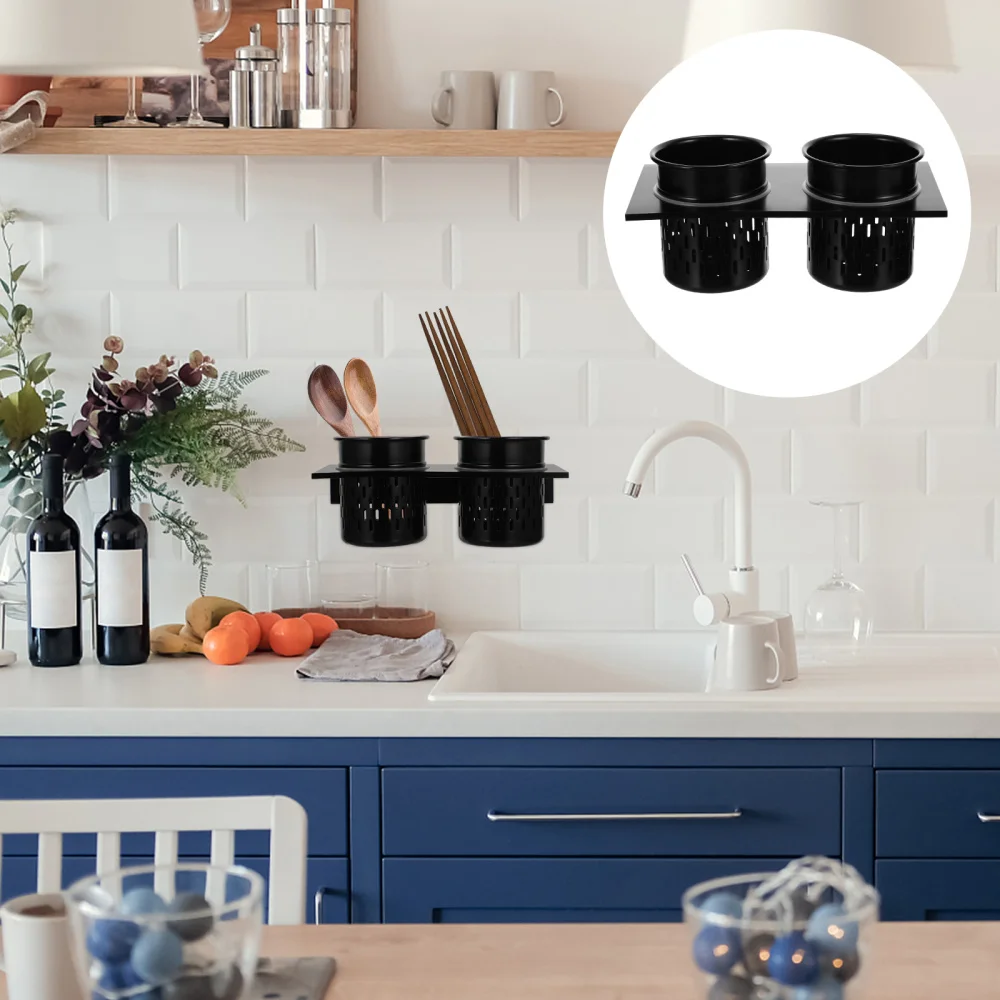 

Space Aluminum Punch Free Storage Rack Wall Mount Multipurpose Storage Holder