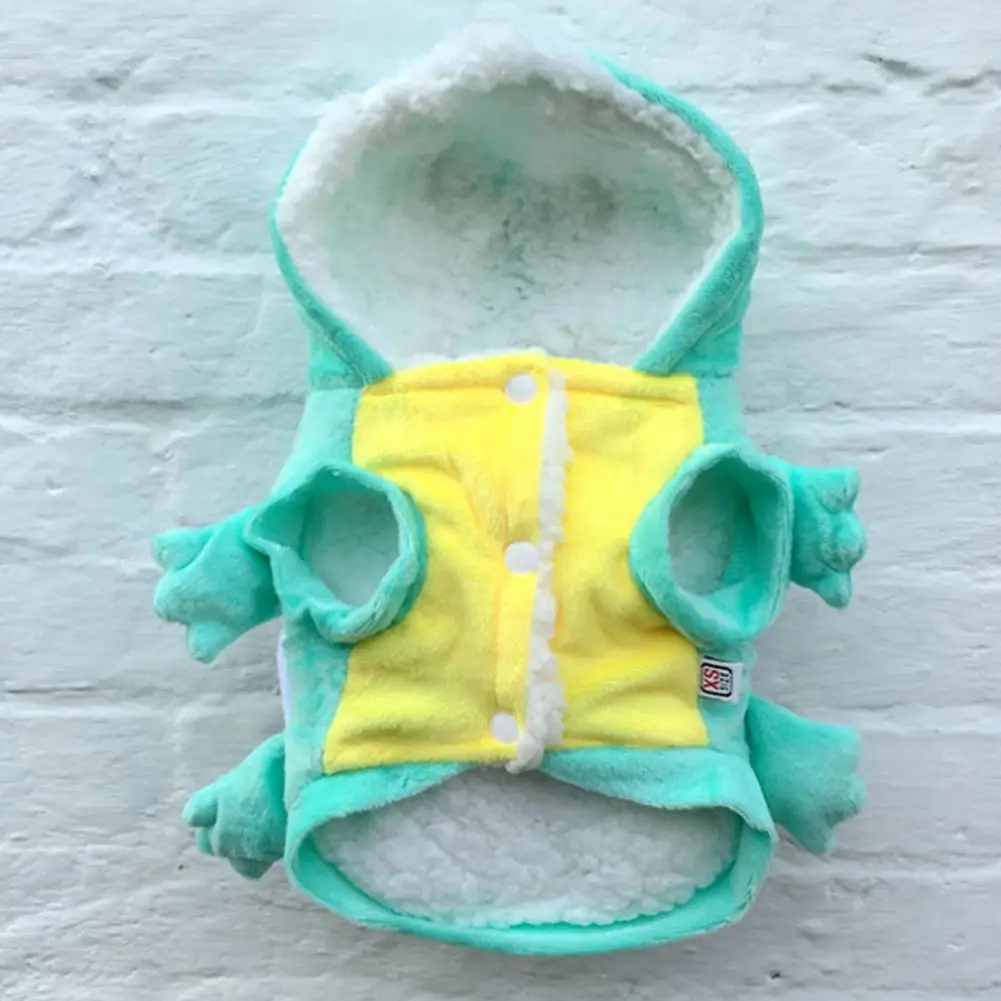 Хоббилан щенок собака костюм черепахи хлопок куртка пальто зима осень одежда из