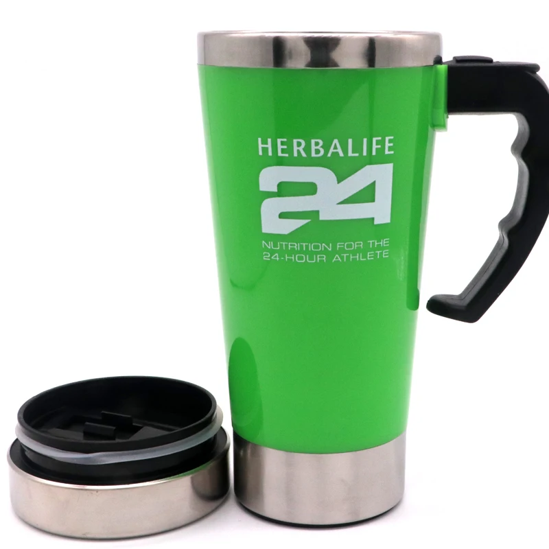Herbalife 24 часа 500 мл нержавеющая ленивая самоперемешивающаяся кружка Авто