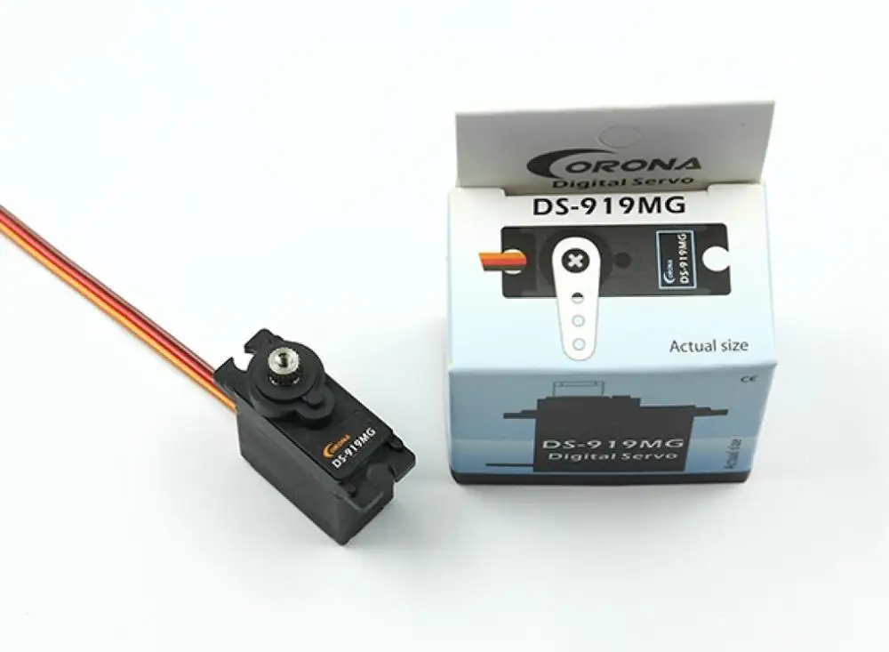 CORONA DS919MG 9g цифровая металлическая сервопривод 1 7 кг/0 06 сек/12 5 г для