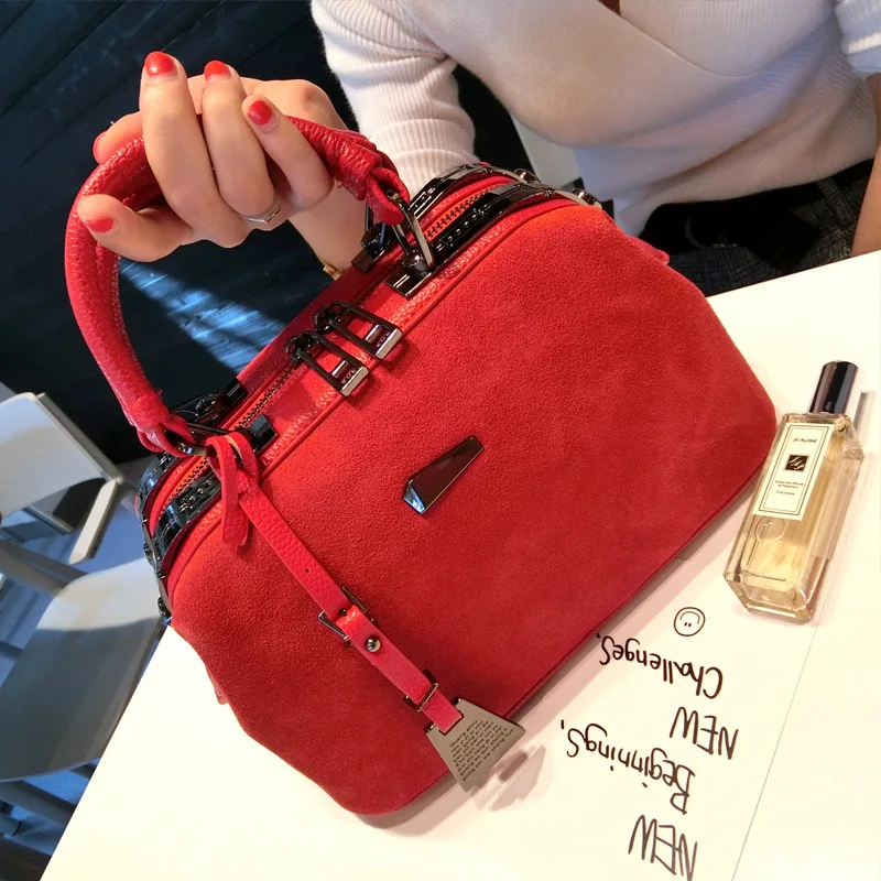 Женская кожаная сумка из скраба новинка 2020 стильная модная простая Свадебная