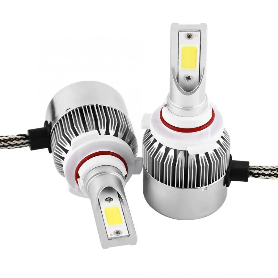 2 шт. H4, H7, H8/H9/H11, 880/881/H27, 9005(HB3, H10) C9 55 Вт 9 V-30 V 4600 световой поток галобный фонарь COB фары для автомобиля