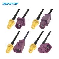 sma female to fakra d male female bordeaux ral4004 adapter rg174 cable gsm antenna extension cord rf coaxial pigtail jumper