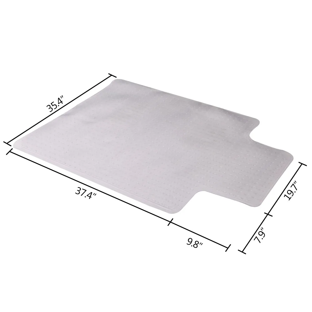 

90 x 120 x 0.2cm PVC Home-use Protective Mat for Floor Chair Transparent