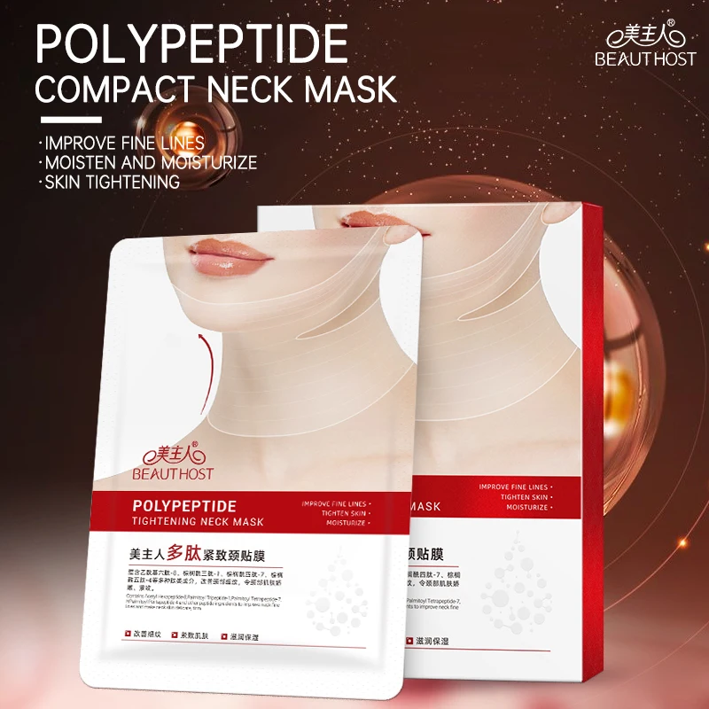 

Polypeptide Tightening Neck Mask V Shape Lifting for Neck Wrinkles Bandage 1PC
