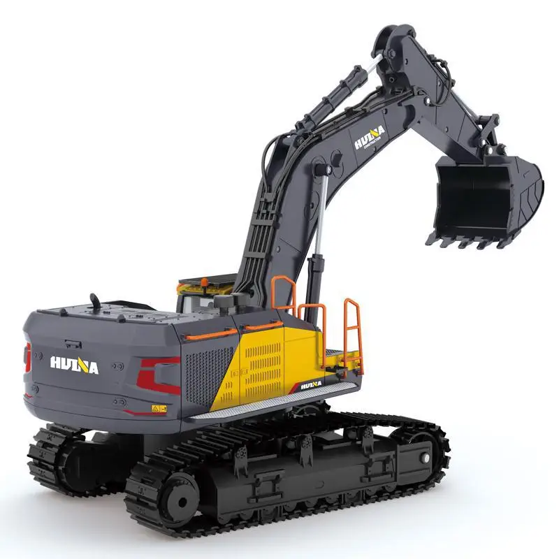 RCtown HuiNa 1:14 1592 RC Alloy Excavator 22CH Big Trucks Simulation Remote Control Vehicle Toy for Boys | Игрушки и хобби