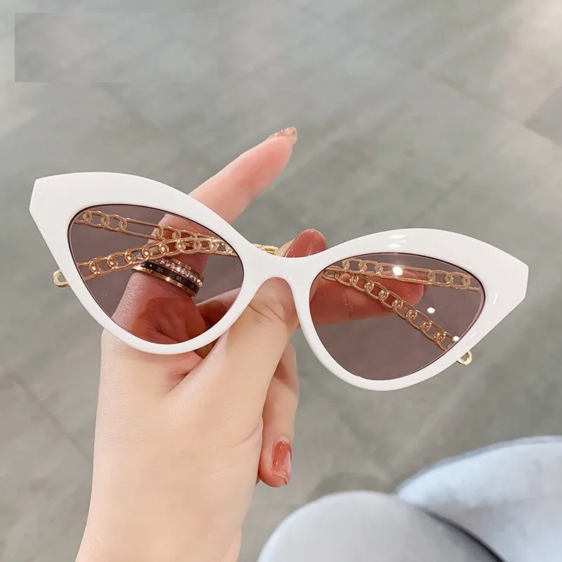 

YMT_0461 Vintage Cateye Sunglasses Women Sexy Retro Small Cat Eye Sun Glasses Brand Designer Colorful Eyewear For Female Oculos