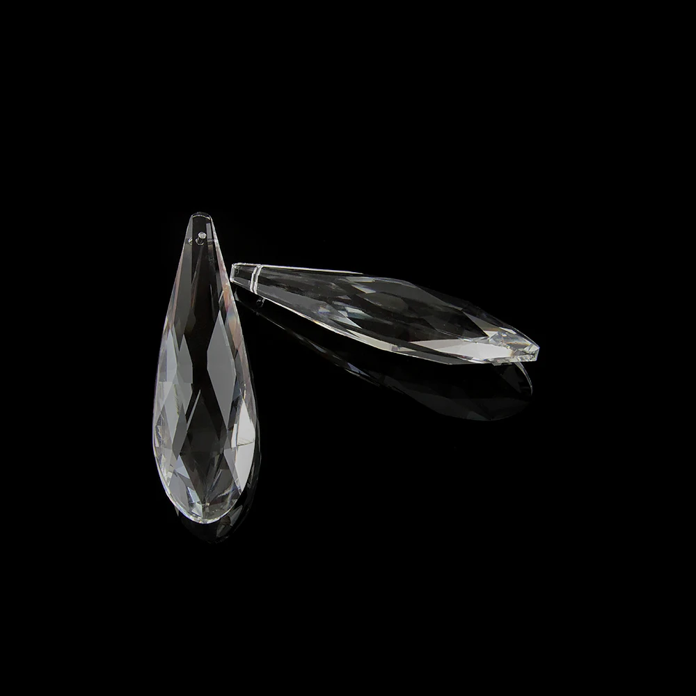 Лидер продаж! 15 штук прозрачный 76 мм Suncatchers длинная сетка Висячие Подвески
