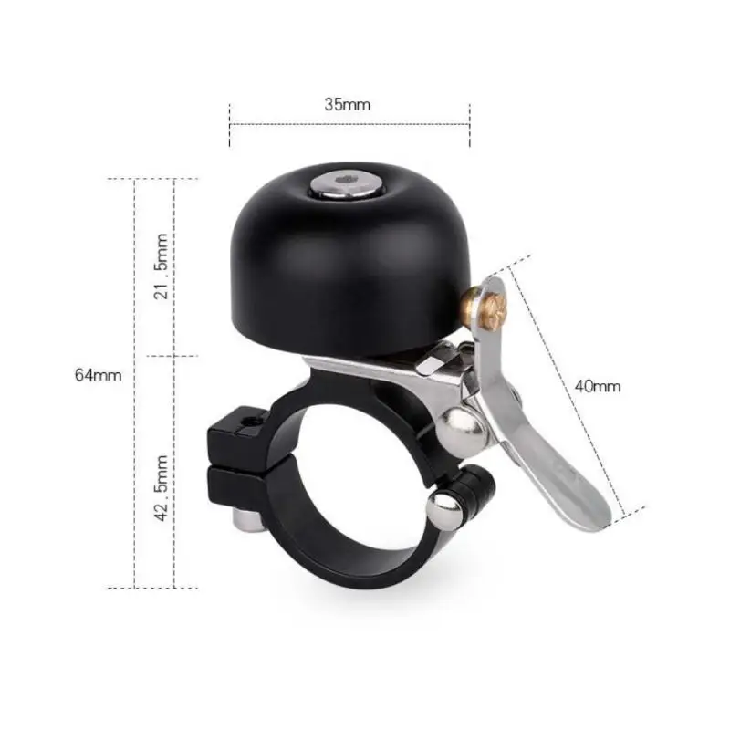 

Bicycle Bell Alloy Mountain Road Bike Horn Sound Alarm For Safety Cycling Handlebar Metal Ring Bicycle Call Bike Parts