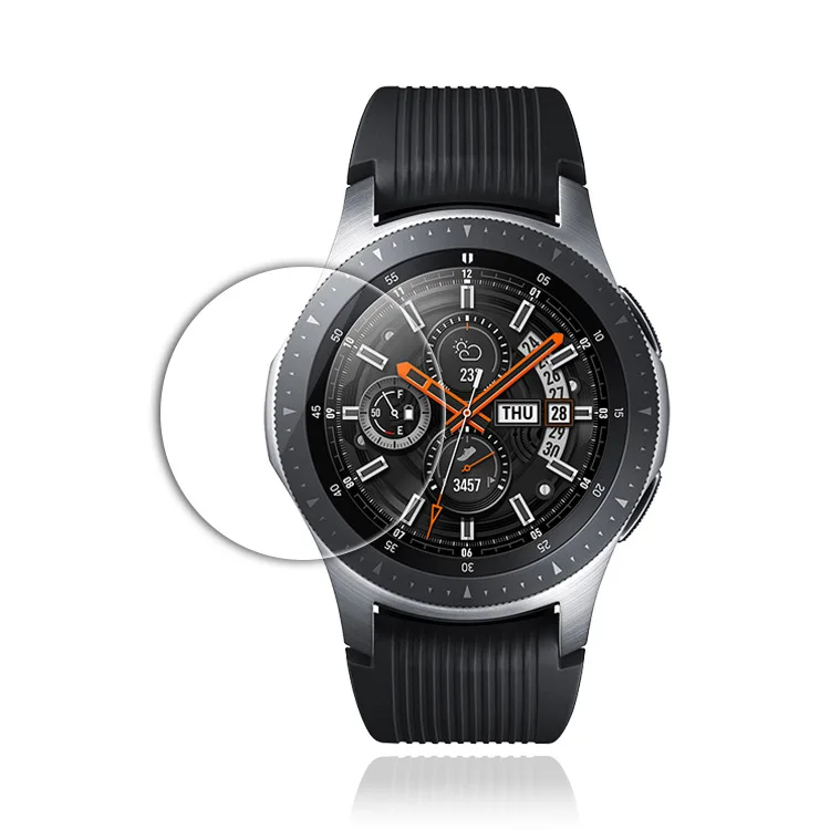 For Galaxy Watch LTE 3 шт Смарт-часы стекло Защита экрана для samsung Galaxy watch Active/LTE стекло экрана Защитная 2.5D против царапин - Цвет: For Galaxy Watch LTE