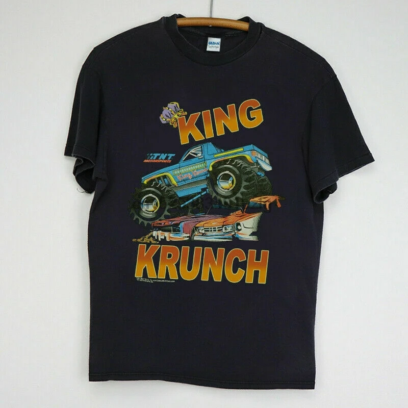Новая Винтажная Футболка King Krunch с изображением монстра-грузовика - купить по