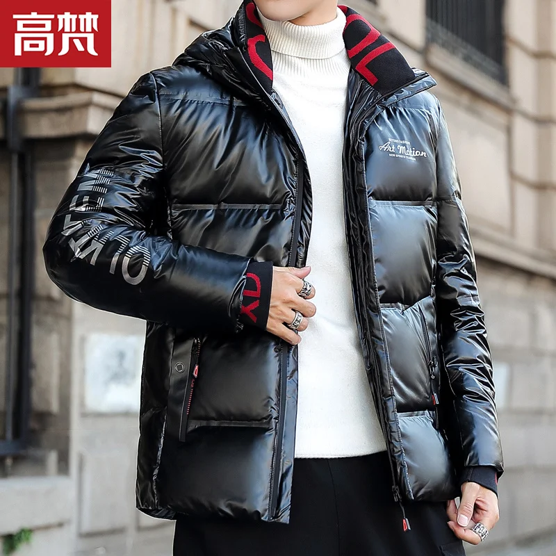 

Новинка Осень-зима модный бренд утепленный внесезонный пуховик мужское теплое хлопковое пальто модное красивое пальто