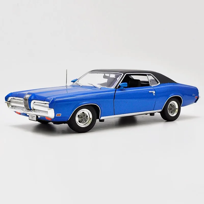 1/18 весы Металл литье под давлением 1970 Mercury cougar XR7 Модель автомобиля Моделирование