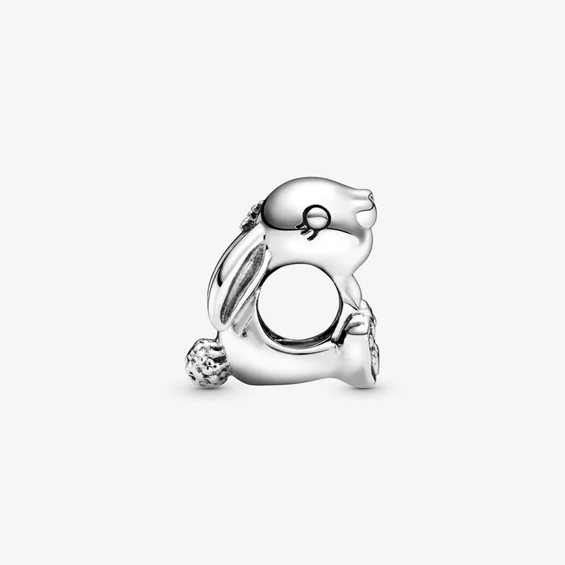 

Spring Hot Sale925 Sterling Silver Beads Daisy the Rabbit Charms fit Original Pandora Bracelets Women DIY Jewelry