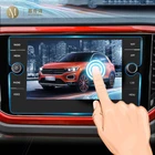 Для Volkswagen T-Roc 2018 2019 Автомобильный интерьер GPS навигация пленка ЖК-экран Закаленное стекло Защитная пленка против царапин