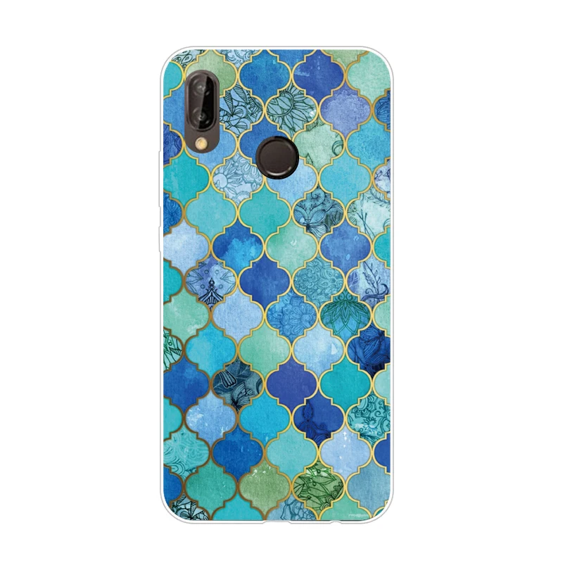 Чехол для Huawei Y9 2019 мультяшный Мягкий ТПУ силиконовый чехол телефона Prime P Smart Z