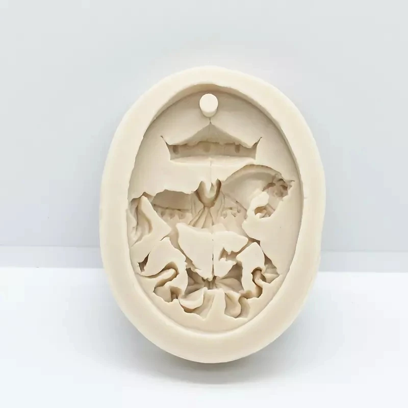 

Carousel Silicone Horse Fondant Mold For DIY Cake Lace Chocolate Pastry Aroma stone ornaments Decoration Kitchen Baking Tool