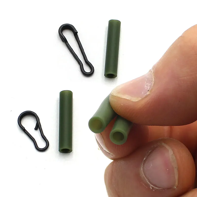 30 шт. карп рыболовные принадлежности D Rig kickers крючки крючковые снасти aligners рукав