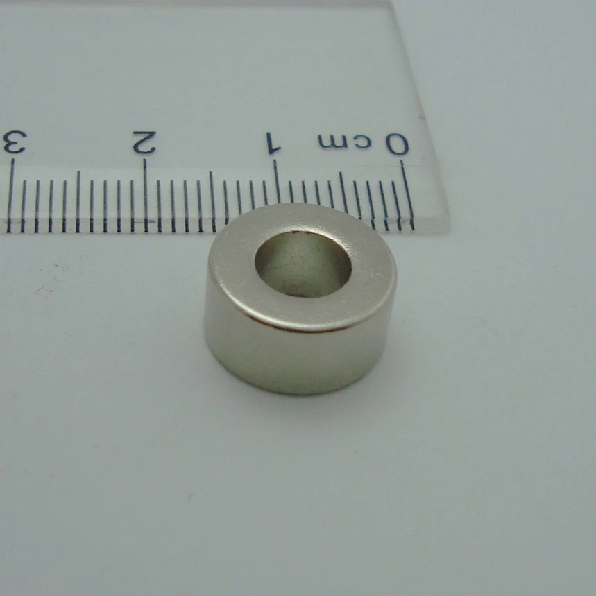 20 шт. неодимовые кольцевые магниты Dia10-dia5x10mm N35 Сильные кольца NdFeB редкоземельный магнит ремесло маленькое круглое кольцо с отверстием