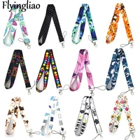 neck strap lanyards keychain mobile phone strap id badge holder rope keys chain keys cosplay accessories gift webbings ribbons