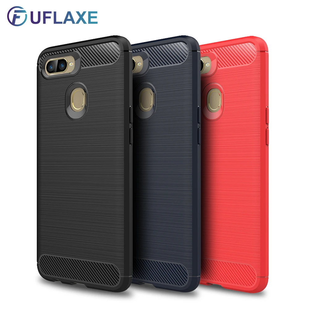 

UFlaxe Luxury Soft Silicone Case for OPPO A31 A12 A7 AX7 A5S AX5S Shockproof Ultra-thin Cover
