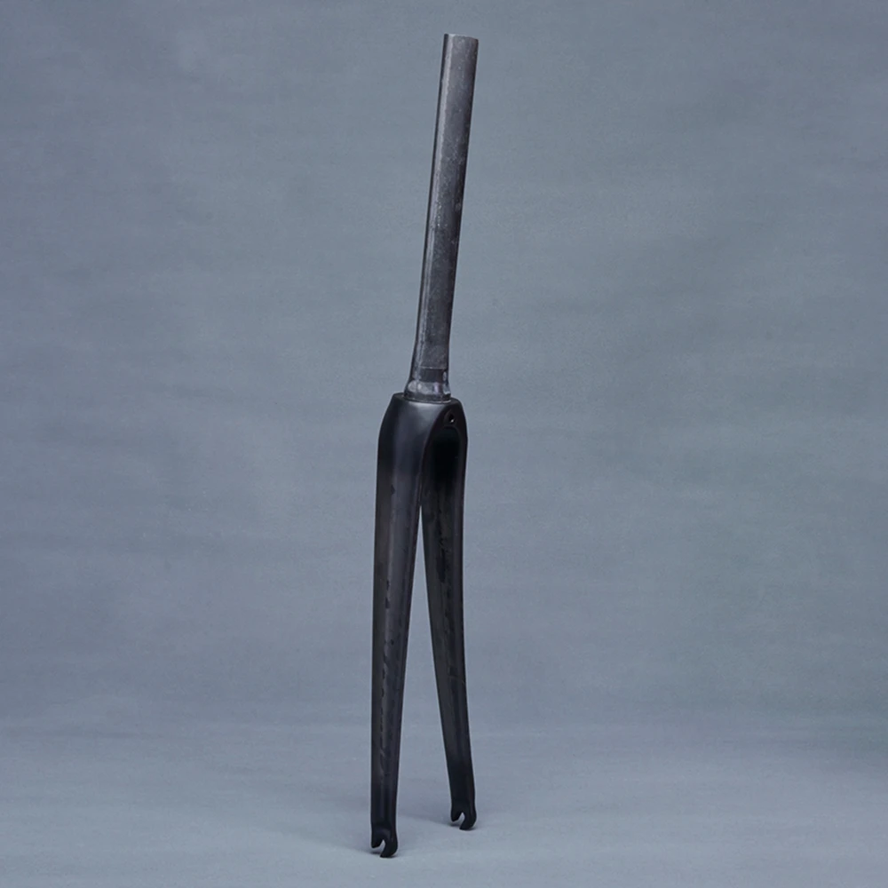 Матовая дорожная вилка UD из углеродного волокна 700c конический Steerer от 1-1/8 дюйма до