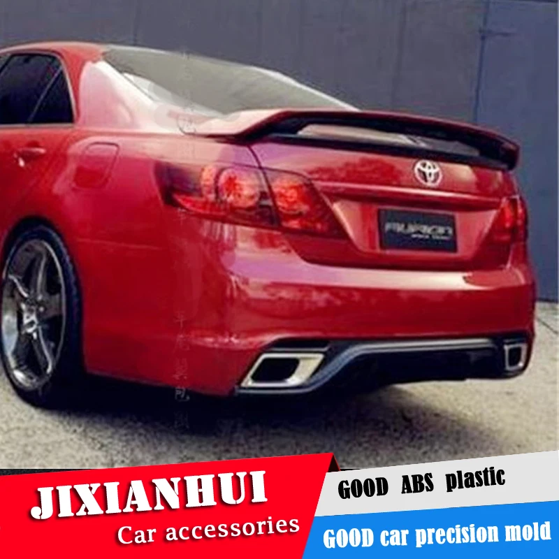 Спойлер для Camry 2006 2011 Toyota спойлер из АБС пластика заднего крыла автомобиля