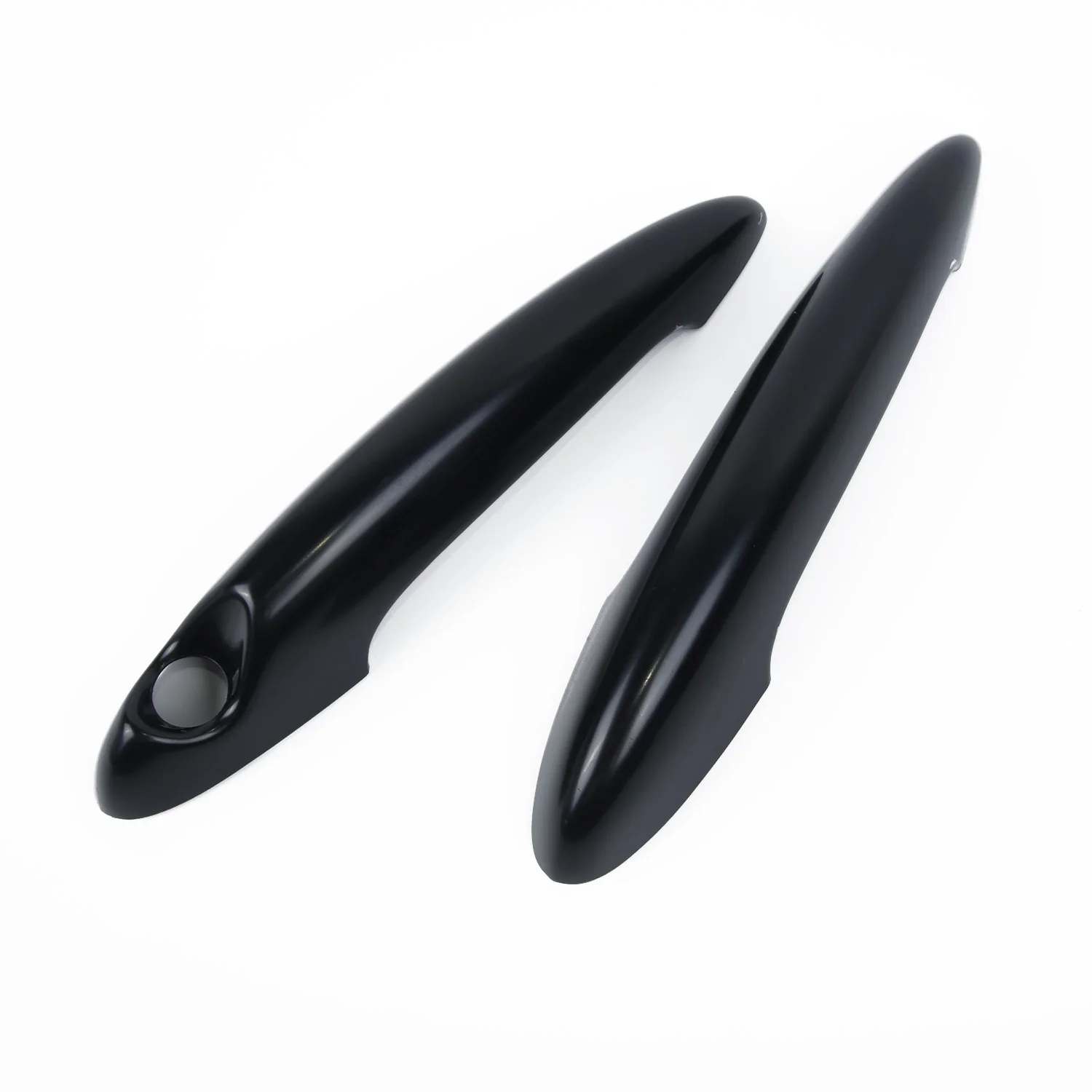 2x черная Автомобильная крышка ручки двери отделка декора для BMW MINI Cooper S R50 R53