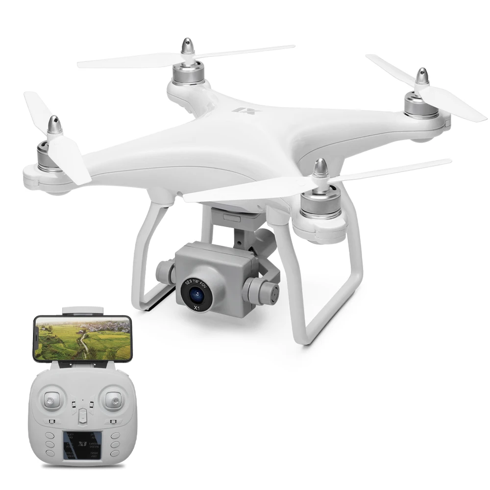 WLtoys XK X1, беспилотные летательные аппараты с Камера 1080P 2 оси 5G Wi-Fi FPV gps Квадрокоптер с дистанционным управлением Self-стабилизирующая подвеска бесщеточный мотор видео в режиме реального времени Дрон