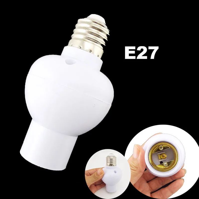 

Sound Light Sensor Control Lamp Holder E27 Screw Lamp Base Cap Socket Switch For Corridor Stair Indoor Lighting Bulb AC 110~265V