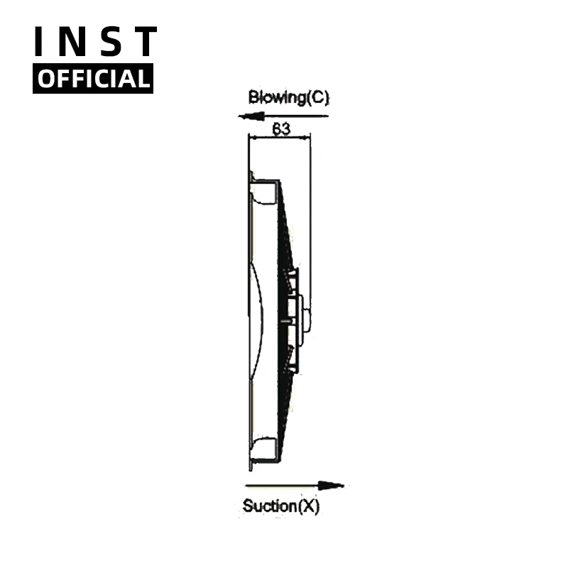 

Air Conditioning Fan AC A/C Blower Motor FOR Rectangle Diameter:378mm 12V 24V
