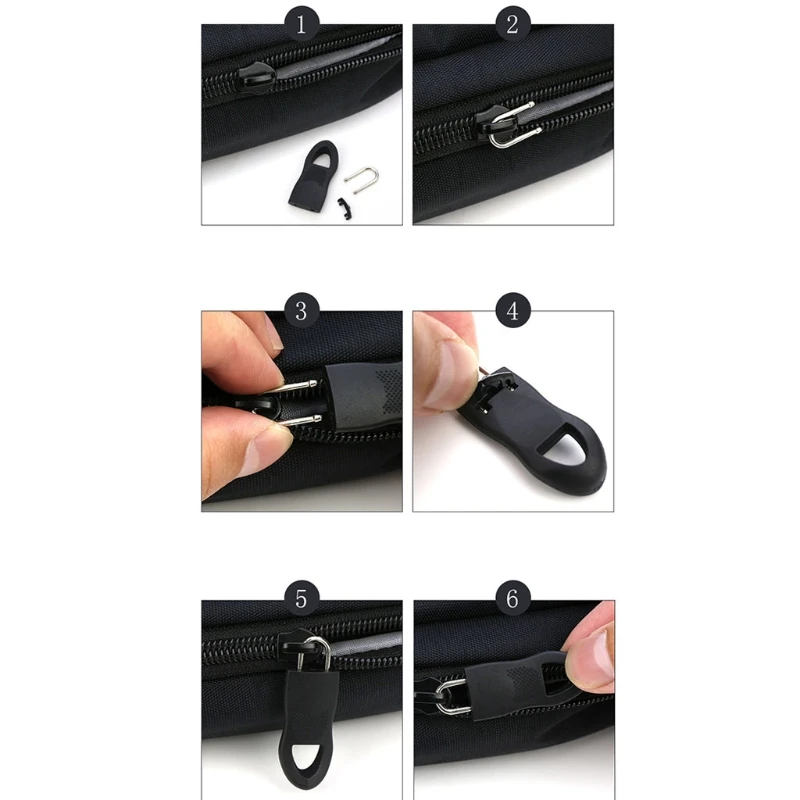 

Hot Sale Zipper Pulls Tab Replacement Luggage Zipper Pull Extension Backpack Zippers Tags Handle Mend Fixer Repair for Suitcase