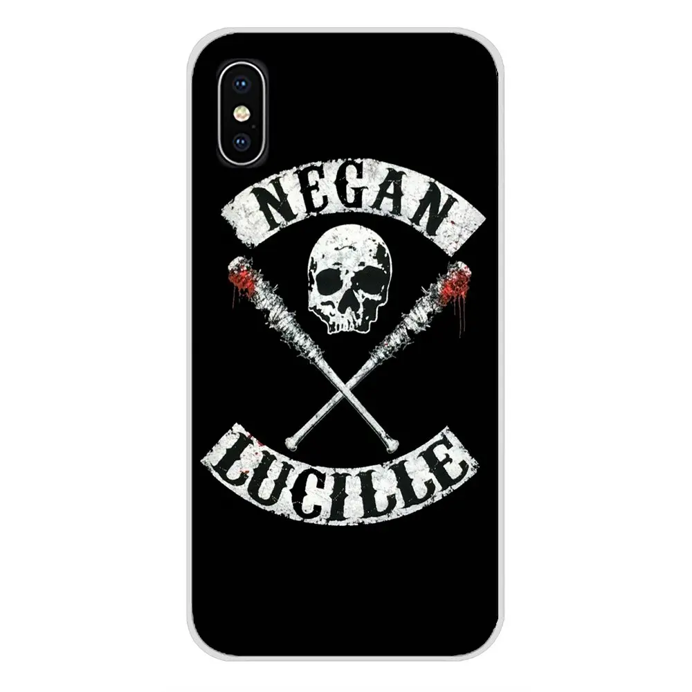 Negan грязные девушка с изображениями из сериала Ходячие мертвецы для Samsung Galaxy A3 A5 A7