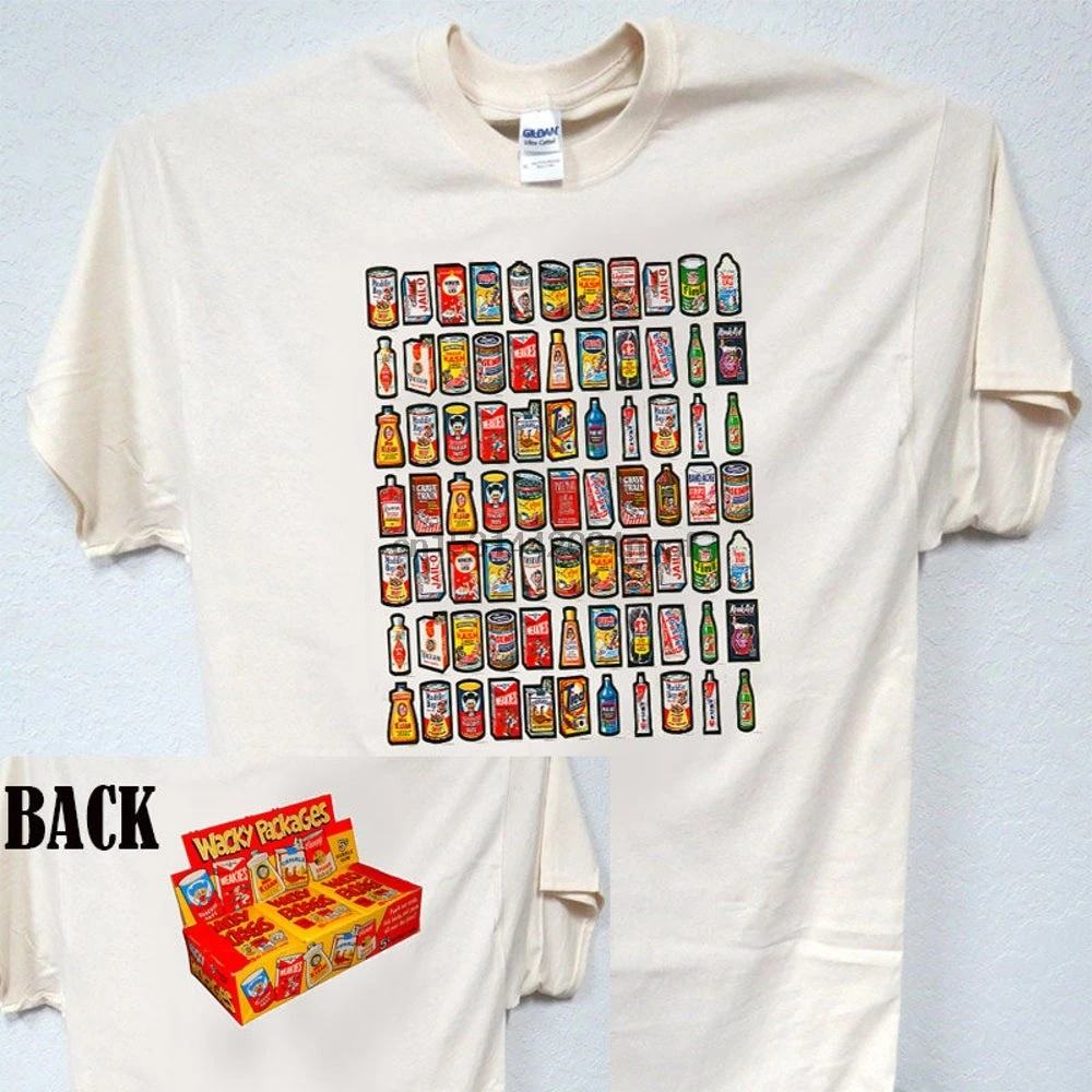 WACKY PACKAGESPacks 70s Вдохновленный Классический уникальный художественный