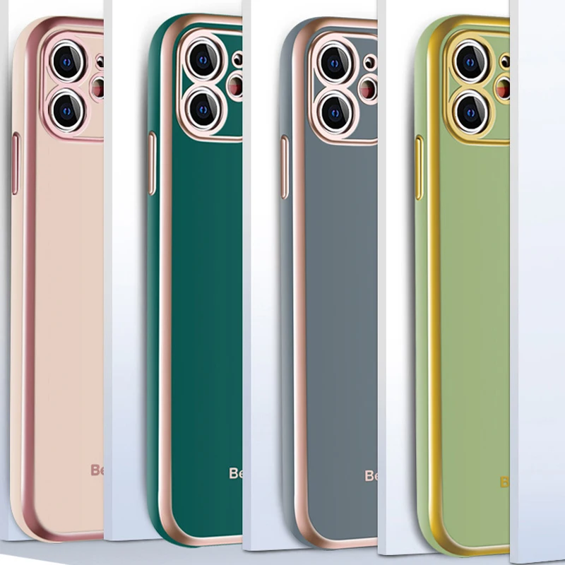 Чехол из ТПУ с полным покрытием для iPhone 11 Pro Max X XS SE 2020 XR 7 8 6 6S Plus защита камеры