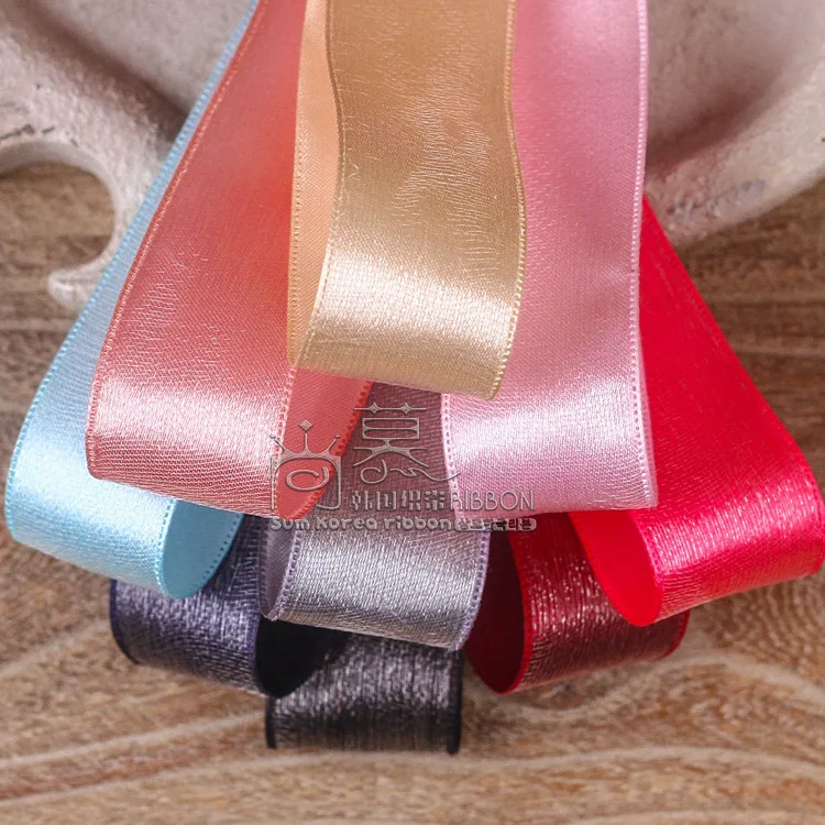 

100yards 25mm 38mm organza sheer face satin ribbon for hair bow diy accessories bouquet flower packing bow diy craft supplies