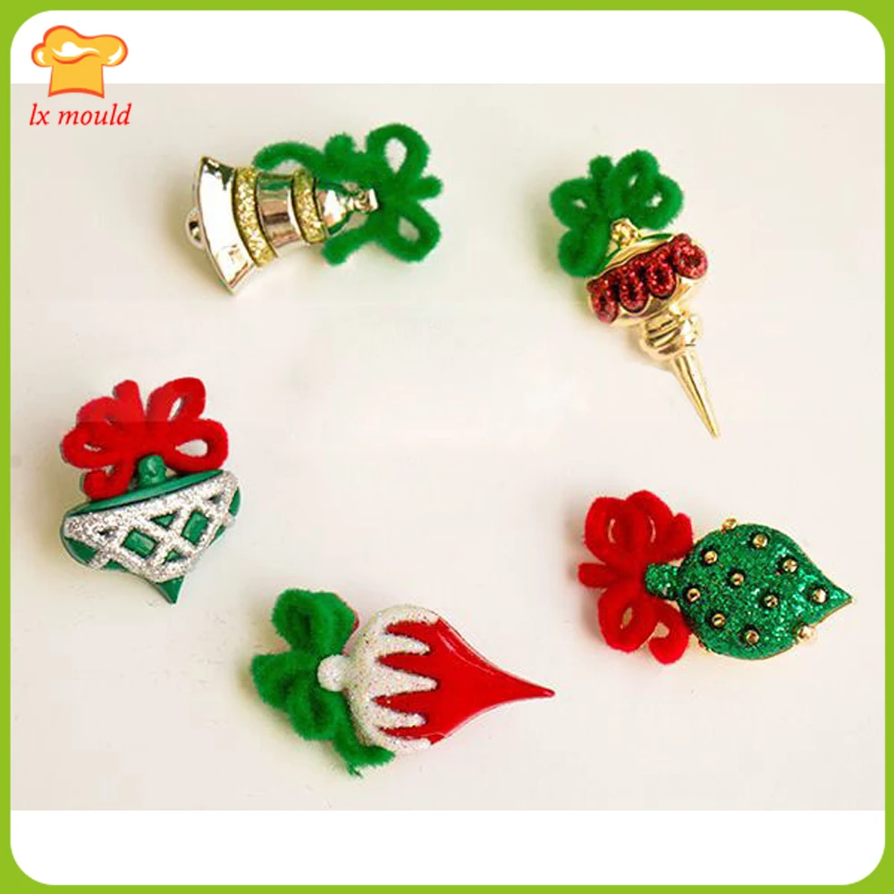 Рождественские силиконовые формы LXYY для маффинов чашек тортов декоративная