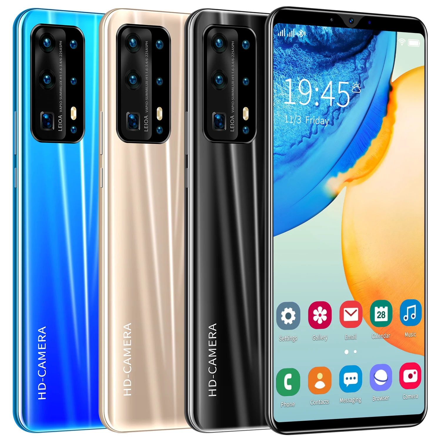

SAILF P43 Max Android 10.0 Mobile Phone 6.1' FHD+ 13MP Triple Camera 8G RAM 128GB ROM Smartphone 4G gsm Global