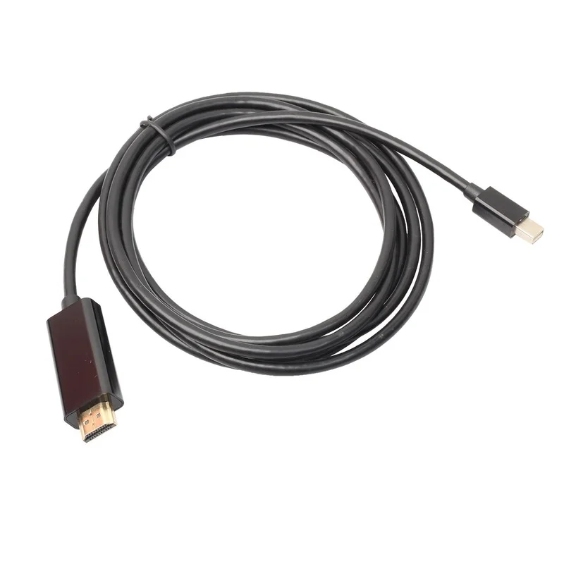 

Mini DisplayPort To HDMI-compatible Cable for Microsoft Surface Pro 3 2 1 Tablet BK High Quality Hot Selling Accessories
