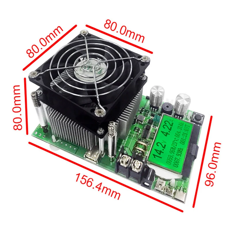 Тестер напряжения и емкости тока может протестировать различные батареи