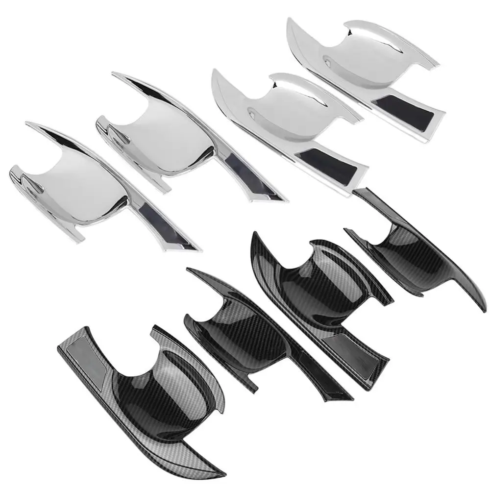 4 шт. внешняя дверная ручка чаша рамка Накладка для Mitsubishi Eclipse Cross 2017 2018 аксессуары