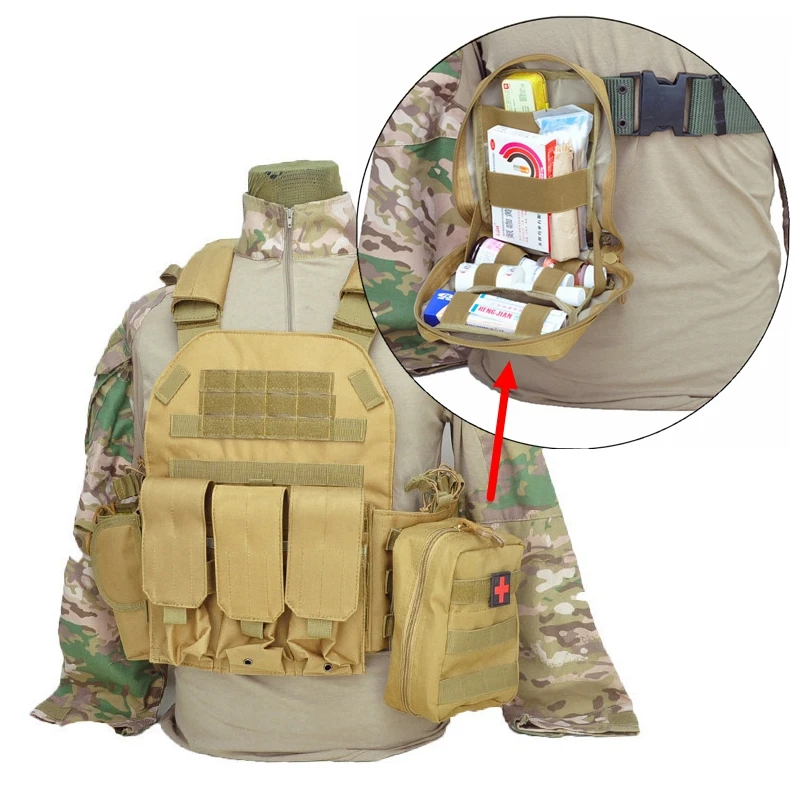 Медицинская Сумка Molle военная аптечка для оказания первой помощи охоты кемпинга