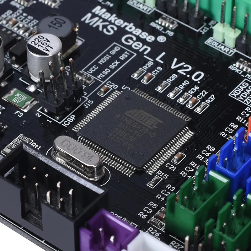 Запчасти для 3D-принтера Makerbase MKS Gen_L 2 1 плата управления TMC2209 2208 Uart Mode Gen L Ramps1.4 DRV8825