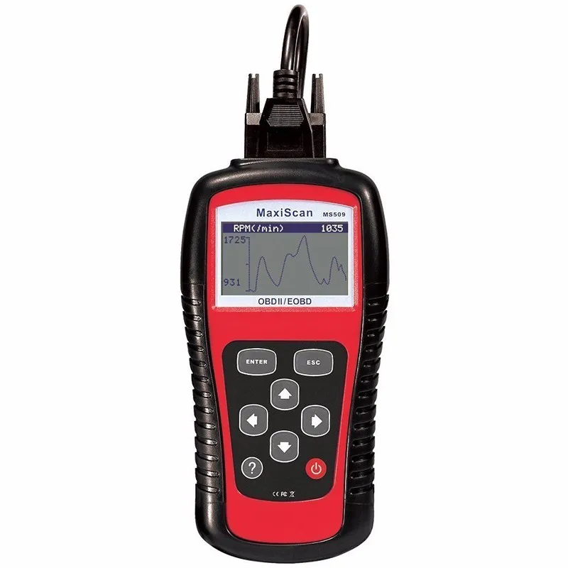 Autel MaxiScan MS509 считыватель кодов автомобиля OBDII EOBD сканер автомобильный