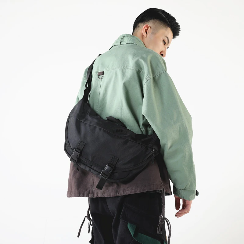 Модные сумки через плечо для мужчин многофункциональные водонепроницаемые