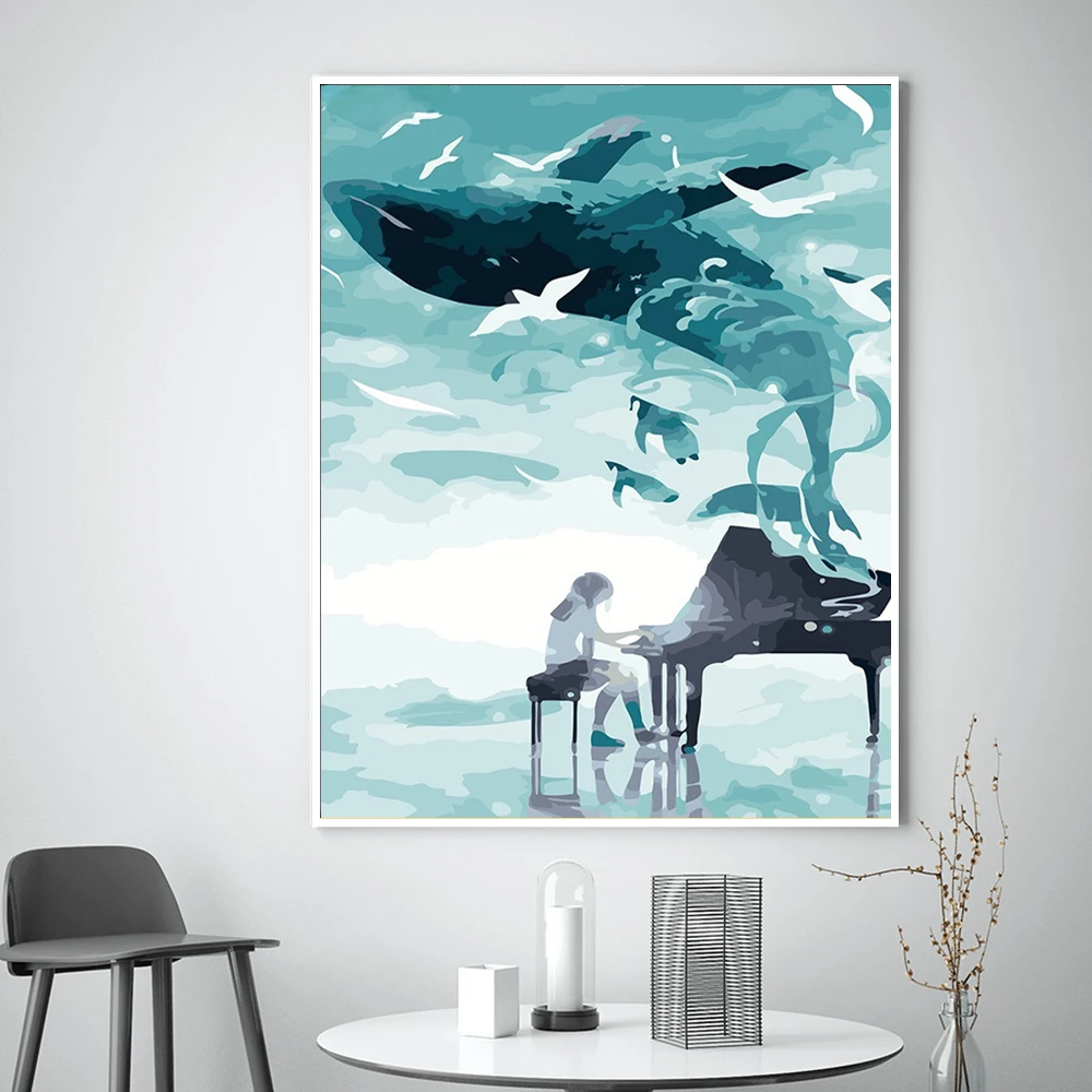 Алмазная 5D Вышивка сделай сам полноформатная круглая крестиком мультяшная