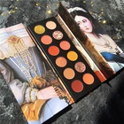 NOVO нюдовая палитра теней для век 12 цветов Тени для век Мерцающая матовая блестящая пудра Водонепроницаемая Палитра Тени для век палитра для макияжа