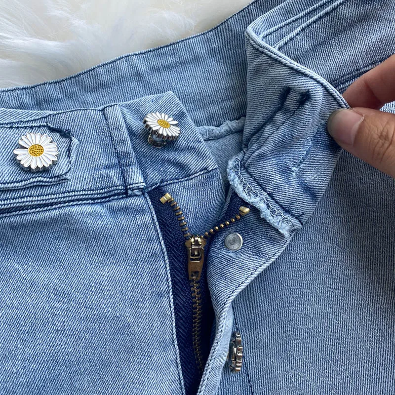 Комплект из двух предметов женский джинсовый базовый винтажный Модный