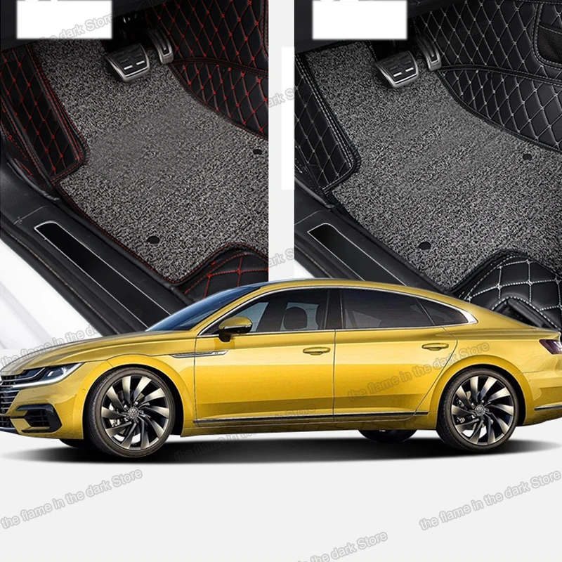 Lsrtw2017 волоконный кожаный коврик для салона автомобиля volkswagen arteon 2017 2018 2019|Лепнина